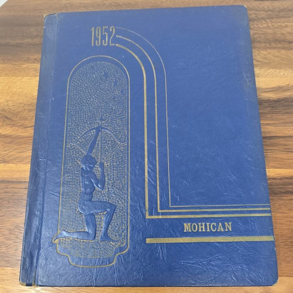 1952 Perrysville High School "The Mohican" Yearbook 1952 - Vintage